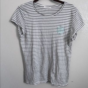 Black&white striped shirt from French store Promod